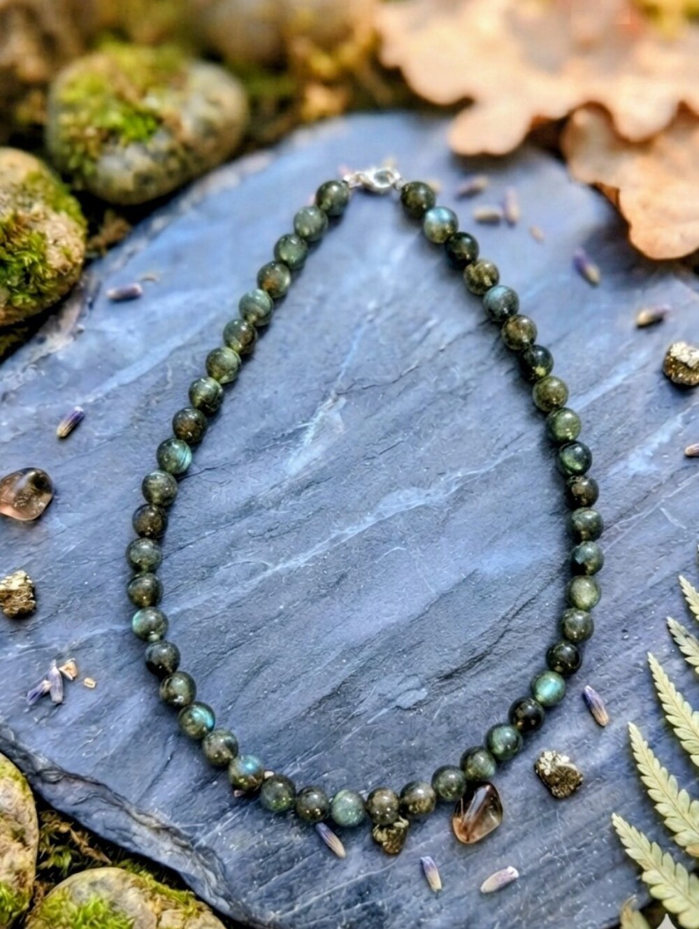 Flashy Labradorite Necklace